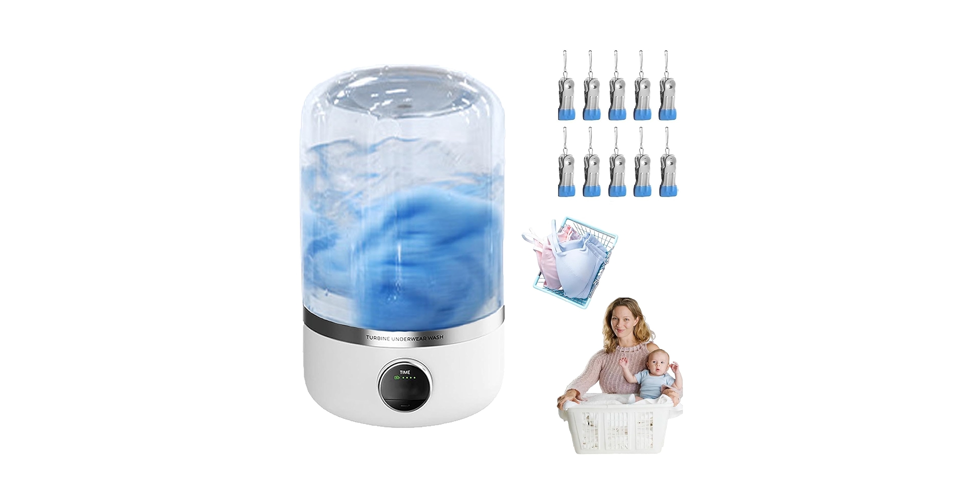 YED2 UNDERWEAR WASH 小型洗濯機 Amazon.com: Ye02 Underwear Washer, Mini Portable Washing